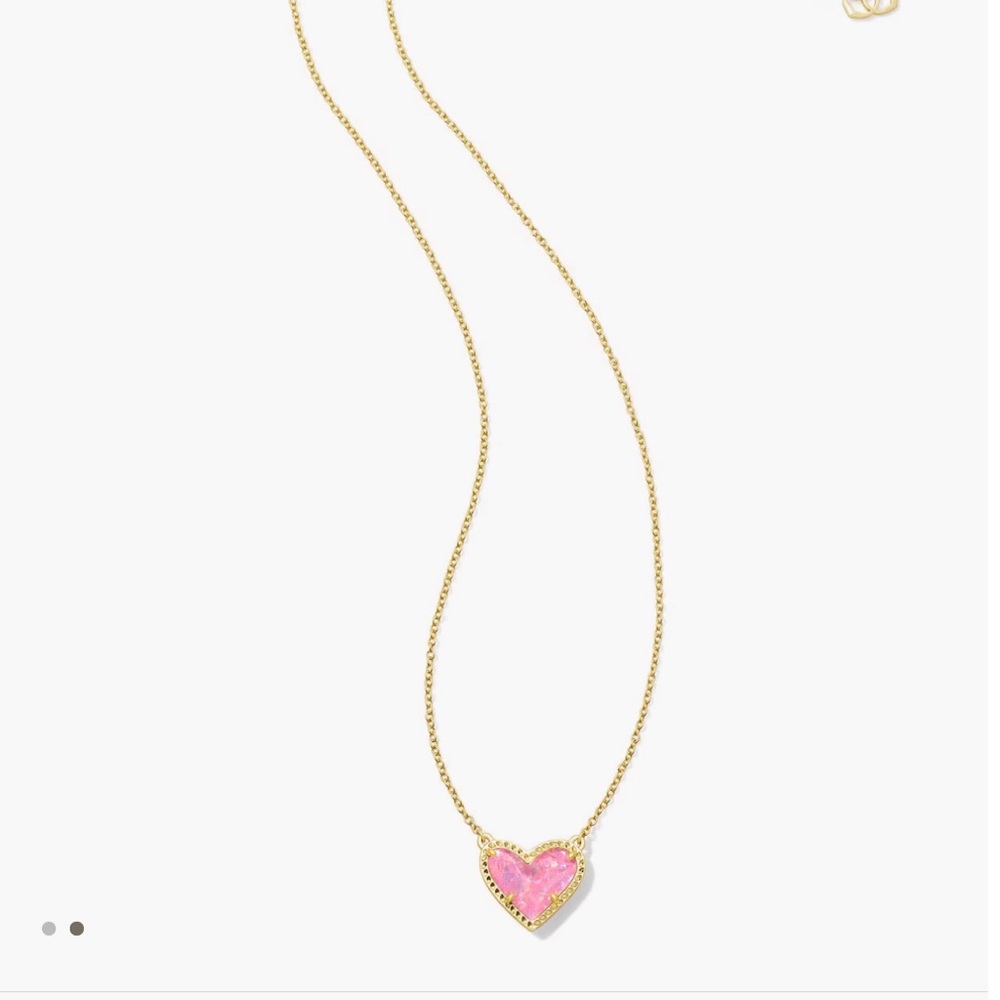 NWT Kendra Scott Ari Heart Necklace - Picture 5 of 6